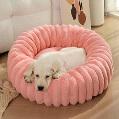 Plush Round Cat & Dog Nest