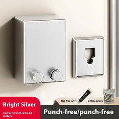 Invisible Punch-free Wall-mounted Clothesline