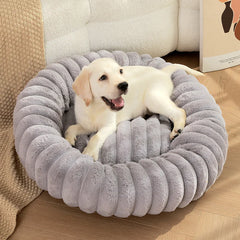 Plush Round Cat & Dog Nest